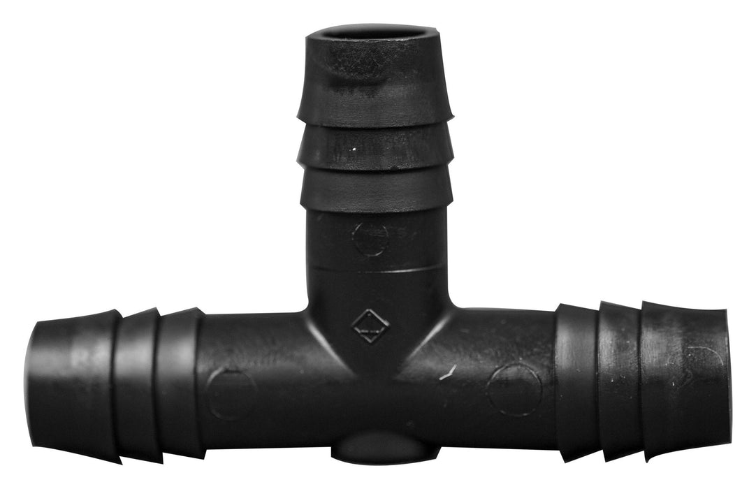 T Connector Fitting Pack, Polyethylene, 1/2