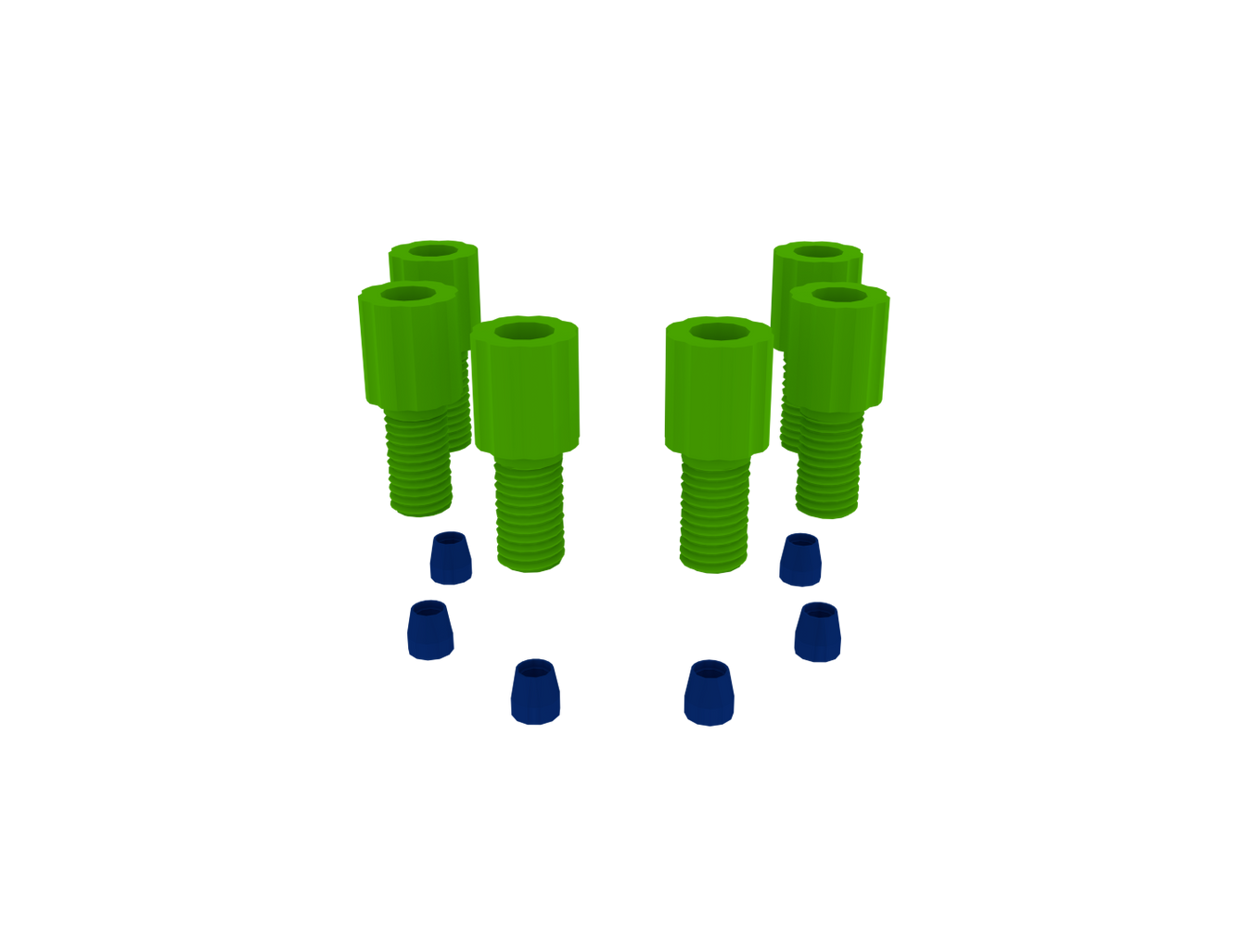 EZwaste® Replacement Fittings - HPLC Downstream